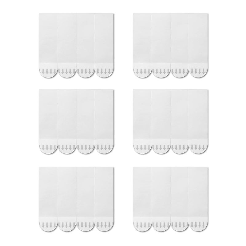 MOVELYST 60 Pieces Medium Refill Strips, No Tools Removable Adhesive Strips Damage Free, Waterproof Replacement Hanging Strip for Indoor Wall Hooks and Wall Décor - Image 1